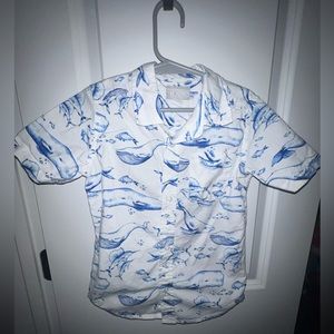 Boys Short Sleeve Button Up 5T